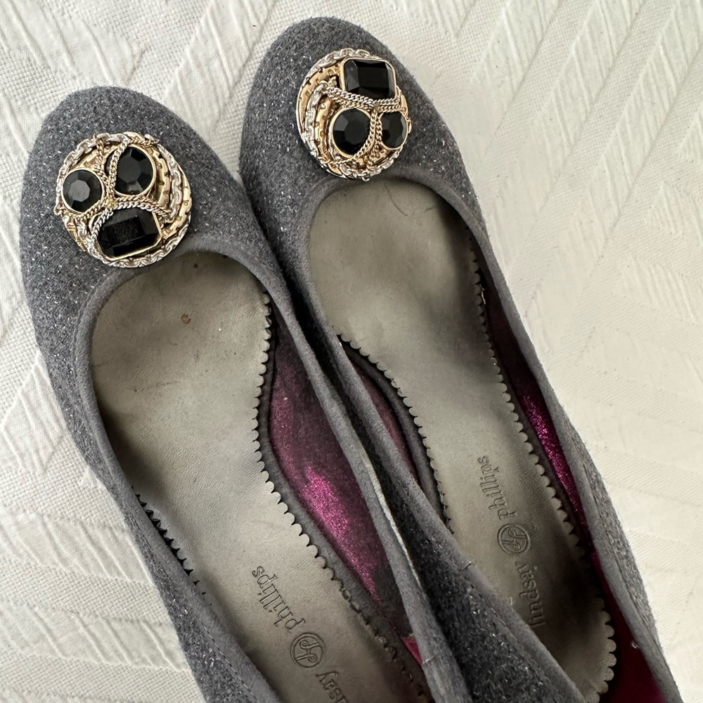 Lindsay Phillips Kitty heels with snaps